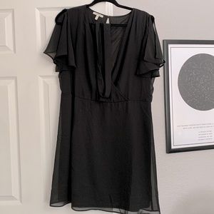Maurice’s black dress w/ belt